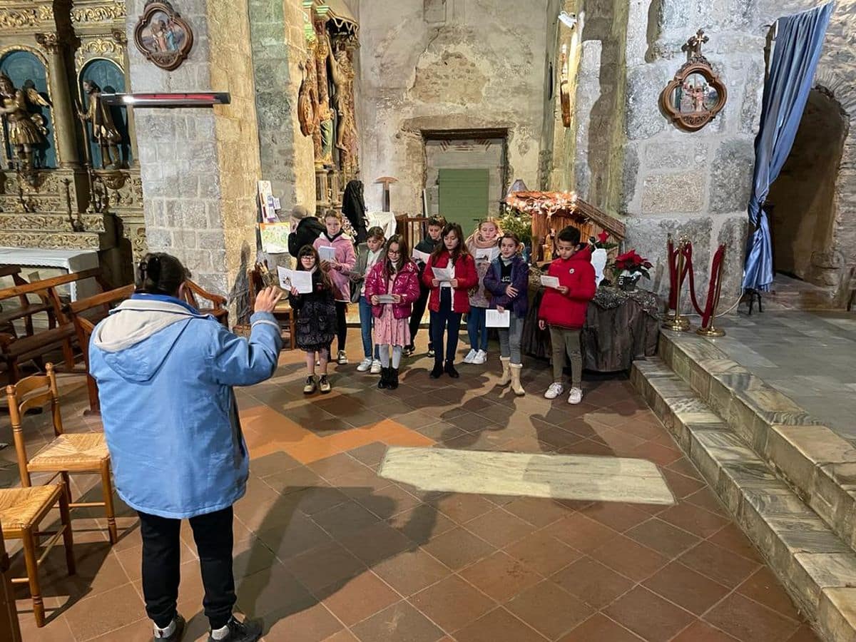 La crèche vivante de Saint-Génis