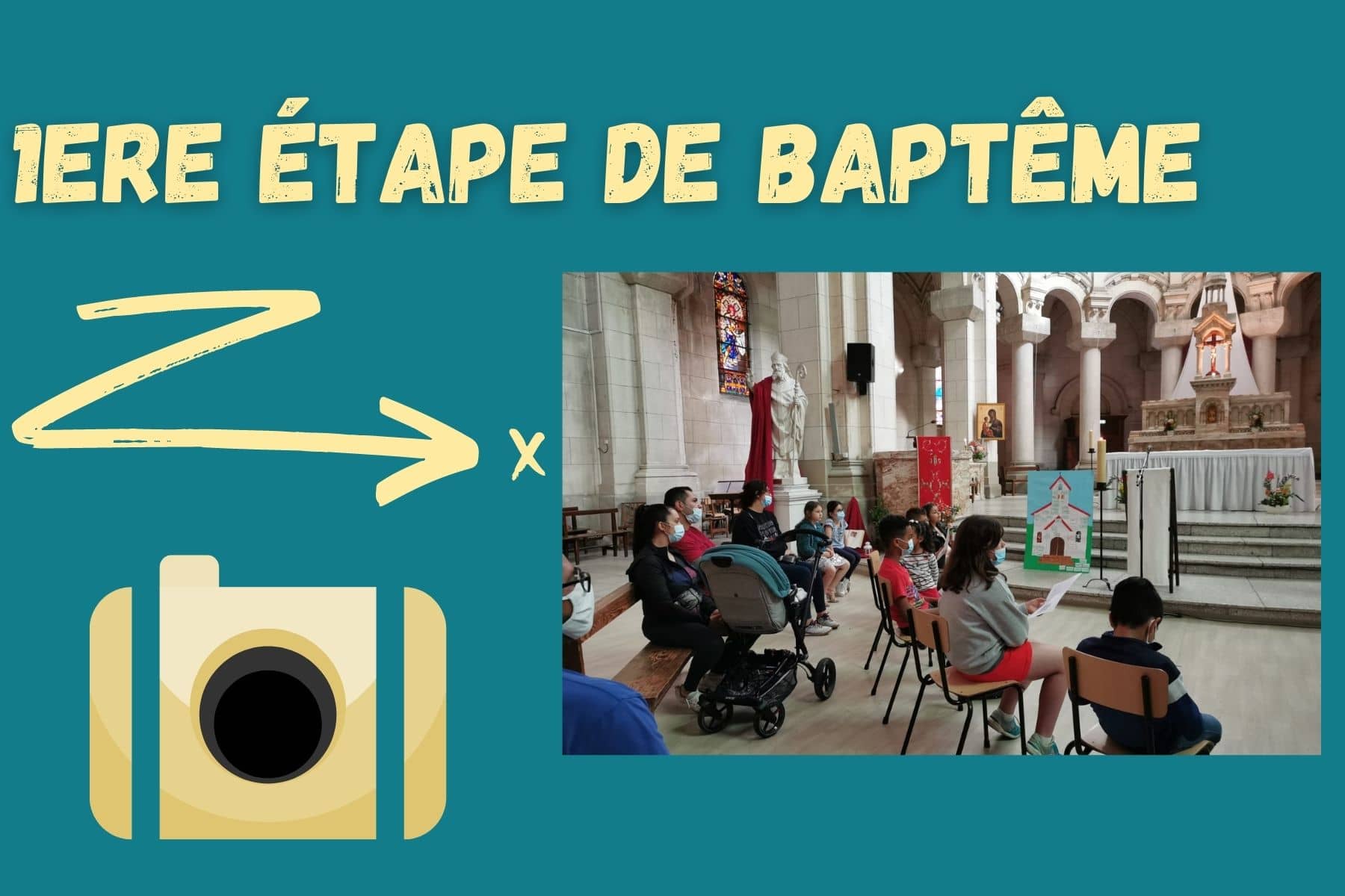 1ere étape de baptême