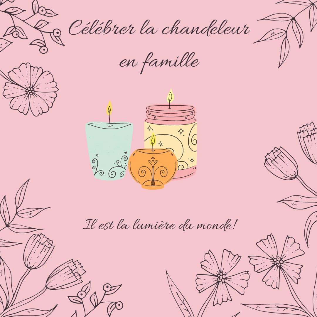 Célébrer la chandeleur en famille