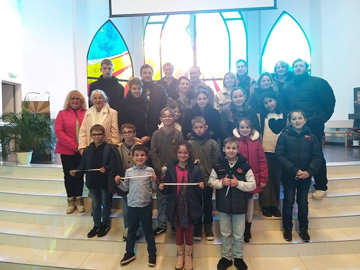 Rencontre des enfants catéchumènes