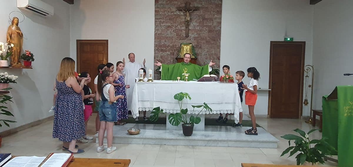 Dernière messe de l'année pastorale à Rivesaltes
